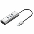 Value USB3.0 Gigabit Konverter + Hub 3x