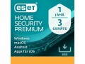 eset HOME Security Premium ESD, Vollversion, 3 User, 1