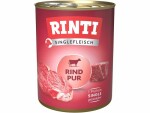 Rinti Nassfutter Singlefleisch Dose Rind Pur, 800 g