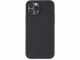 Holdit Back Cover Silicone iPhone 12/12 Pro Black, Fallsicher