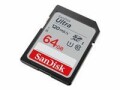 SanDisk Ultra - Flash memory card - 64 GB - Class 10 - SDHC UHS-I