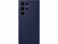 Samsung Backcover Silicon (Galaxy S23 Ultra, Navy Blue