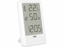 ADE Wetterstation Thermo-Hygrometer 11 cm, Weiss, Funktionen