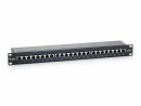 equip Equip - Patch Panel - Schwarz - 1U - 24 Ports