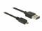 Bild 1 DeLock USB 2.0-Kabel EASY-USB USB A - Micro-USB B
