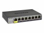 NETGEAR Switch GS108Tv3 8 Port, SFP Anschlüsse: 0, Montage