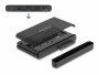 DeLock Konverter USB-C für 1x M.2 NVMe SSD +1x