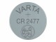 Varta Knopfzelle CR2477 1 Stück, Batterietyp: Knopfzelle