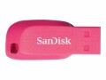 SanDisk Cruzer Blade - Clé USB - 32 Go - USB 2.0 - vert électrique