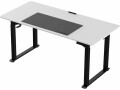 Ultradesk Gaming Tisch Uplift Schwarz/Weiss, Beleuchtung: Nein