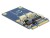 Bild 1 DeLock Mini-PCI-Express-Karte 95242, Datenanschluss Seite B: USB