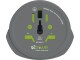 Q2Power Country-Reiseadapter World-EU-CH, Anzahl Pole: 3, USB