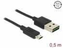 DeLock USB 2.0-Kabel EASY-USB USB A - Micro-USB B