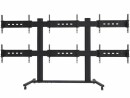 Multibrackets TV-Trolley Video Wall Stand 6-Screens, Eigenschaften: Fix