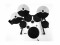 Bild 1 Alesis E-Drum Debut Kit, Produkttyp: E-Drumset