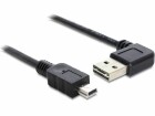 DeLock Delock Easy-USB2.0-Kabel A-MiniB: 2m, USB-A