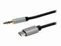 Roline USB TypC / 3.5mm Adapt.kabel 1.8m