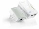 Image 0 TP-Link - TL-WPA4220KIT AV500 2-Port Wifi Powerline Adapter Starter Kit