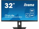 iiyama Monitor XUB3293UHSN-B5, Bildschirmdiagonale: 31.5 "