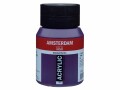 Amsterdam Acrylfarbe Standard 568 Blauviolett halbtransparent, 500