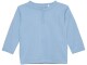 Fixoni Baby-Langarmshirt Solid Ashley Blue Gr. 74, Grössentyp