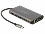 DeLock Dockingstation USB 3.1 Typ-C HDMI/DP/USB 3.0/SD/LAN/PD 3.0