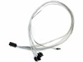 Adaptec HD-SAS Kabel: SFF-8643-4xSATA. intern,