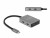Bild 0 DeLock USB-Hub 4 Port USB-C 10 Gbps, Stromversorgung: USB-C