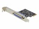StarTech.com - 1-Port Parallel PCIe Card, PCI Express to Parallel DB25 LPT Adapter Card, Desktop Expansion Controller for Printer, SPP/ECP