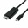 Bild 1 Roline Adapterkabel 1,0m USB Typ C-HDMI