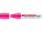 edding Kreidemarker 4090 Neonpink, Strichstärke: 4 mm