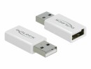 DeLock USB 2.0 Adapter Datenblocker USB-A Stecker - USB-A