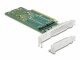 DeLock Host Bus Adapter PCI-Express x16 - 4 x