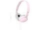 Sony On-Ear-Kopfhörer MDR-ZX110APP Pink, Detailfarbe: Pink