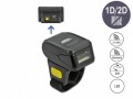 DeLock Ringbarcode Scanner 1D und 2D mit 2,4 GHz