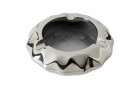 Kare Aschenbecher Avantgarde Silber/Weiss, Materialtyp: Metall