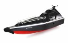 Amewi Militärboot Black Turbo Schwarz, 420 mm, RTR