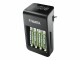 Varta LCD Plug Charger+ - 4 hr battery charger