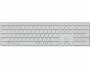Rapoo Tastatur E9800M ultraslim Weiss, Tastatur Typ: Standard
