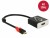 Bild 1 DeLock Adapter USB-C - HDMI, 4K, 20 cm Schwarz