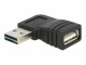 Image 3 DeLOCK - Adapter EASY-USB 2.0-A male > USB 2.0-A female angled left / right