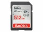SanDisk SDXC-Karte Ultra 512 GB, Speicherkartentyp: SDXC (SD 3.0)