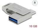 DeLock USB-Stick 3.2 Gen 1 USB-C + Typ-A 16