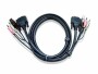 ATEN Technology Aten KVM-Kabel 2L-7D02U, Länge: 180 cm