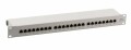 M-CAB PATCHPANEL CAT6A 24P 19I GREY 500MHZ