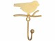 Tranquillo Wandhaken Vogel, Gold, 10 cm, Natürlich Leben: Ja