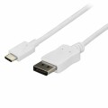 StarTech.com - 6 ft / 1.8m USB C to DisplayPort Cable - 4K 60Hz - White