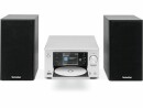 TechniSat Micro-HiFi Anlage Viola 710 CD IR Schwarz/Silber, Radio