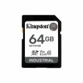 Kingston SDXC-Karte Industrial 64 GB, Speicherkartentyp: SDXC (SD
