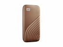 Western Digital Externe SSD My Passport 1000 GB, Gold, Stromversorgung